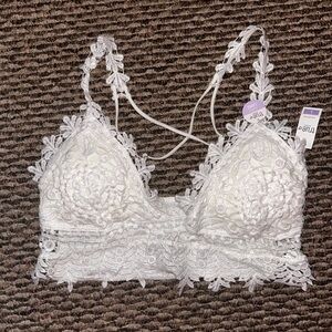 Rue21 White Lace Bralette 🤍